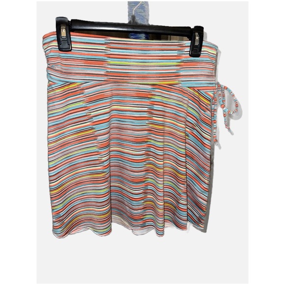SOYBU- Women’s Striped Multicolor Skirt size Medium - Picture 3 of 9